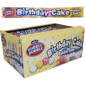 Dubble Bubble Birthday Cake Bubble Gum 24 pk.