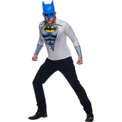 Rubie's Costume Men's Photo Real Batman Costume Top
