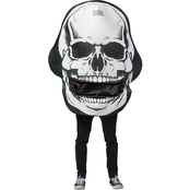Rasta Imposta Men's Skull Mouth Head Costume