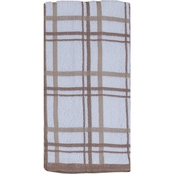Kay Dee Designs Kitchen Basics Taupe Plaid Terry Towels 2 pc. Set