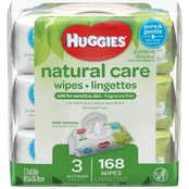 Huggies Natural Care Fragrance Free Baby Wipes