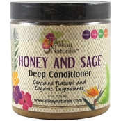 Alikay Naturals Honey and Sage Deep Conditioner, 8 oz.