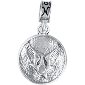 Nomades Sterling Silver Air Force Button Charm