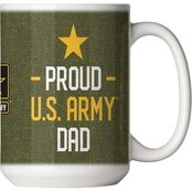 Army Proud U.S. Army Dad 15 oz. Coffee Mug