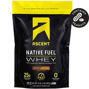 Ascent Native Fuel Whey Protein Powder 2 lb.