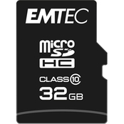 EMTEC 32GB Class 10 micro-SD Memory Card Classic