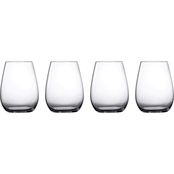 Marquis by Waterford Moments Stemless Wine Glass 4 pc. Set
