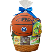 Wondertreats Large Basket with Basketball with Spinners