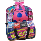 Wondertreats Girls Soccer Gym Bag Easter Basket