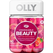 Olly Undeniable Beauty Gummy Vitamins 60 ct.