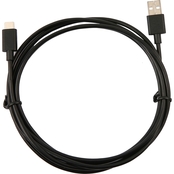 USB C TO USB A 2.0 CABLE 6FT BLACK