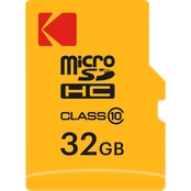 Kodak microSDHC Extra Performance Class 10 32GB Memory Card with Adapter