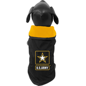 All Star Dogs U.S. Army Double Polar Fleece Dog Coat