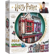 Wrebbit 3D Puzzles Quality Quidditch Supplies and Slug and  Jiggers 305 pc. Puzzle