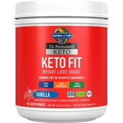 Garden of Life Dr. Formulated Keto Fit Chocolate Nutritional Supplements 10 ct.
