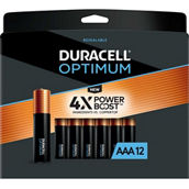 Duracell Optimum AAA Battery 12 pk.