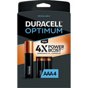 Duracell Optimum AAA Battery 4 pk.