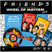 Cardinal Games Friends the Television Series Wheel of Mayhem Game