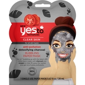 Yes To Charcoal Bubbling Single Use Paper Mask