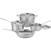 Multiclad Pro Triple Ply Stainless Steel 7-Piece Cookware Set