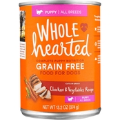 WholeHearted Grain Free Beef and Vegetable Recipe Wet Puppy Food