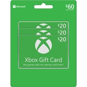 Xbox Live $60 Gift Card Multipack