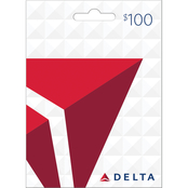 Delta Air Lines $100 Gift Card