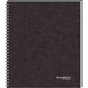 Cambridge Side Bound Ruled Meeting Notebook, Legal Rule, 11 x 8 1/2 In., 80 Sheets