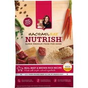 Rachael Ray Nutrish Natural Beef Brown Rice Dry Dog Food 28lb