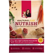 Rachael Ray Nutrish Natural Beef, Pea, & Brown Rice Recipe Dry Dog Food 14 lb.