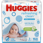 Huggies Refreshing Clean Baby Wipes Bundle 3 pk.