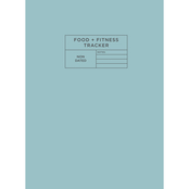 TF Publishing Blue Food and Fitness Planner