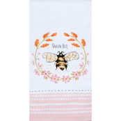 Kay Dee Designs Bee Inspired Queen Bee Dual Purpose Terry Towel