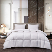 Kathy Ireland Home Essentials White Goose Feather and Down Comforter