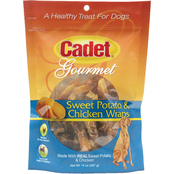 Cadet Premium Gourmet Chicken and Sweet Potato Wrap Dog Treats 14 oz.