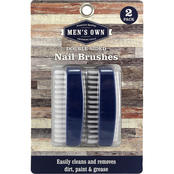 Elite Own Double Sided Nail Brushes 2 pk., Blue