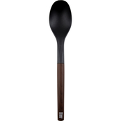 Robert Irvine Jumbo Nylon Solid Spoon with Wood Decal Handle