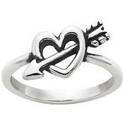 James Avery Sterling Silver Loves Arrow Ring