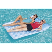 H2OGO! Double Beach Bed 2 Person Pool Float