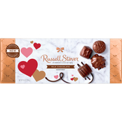 Russell Stover Milk Chocolate Assortment Valentine Bowline Box