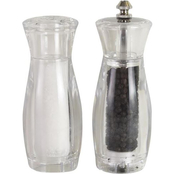 Kamenstein Acrylic Salt Shaker and Pepper Mill Set
