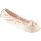 Isotoner Classic Satin Ballerina Slippers