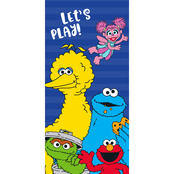 Sesame Street Lets Play Beach Towel