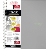 Five Star 1 Subject Wide Ruled 10.5 x 8 in. Trend Wirebound Notebook