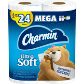 Charmin Ultra Soft 6 Mega Roll Toilet Paper