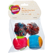 Leaps & Bounds Ball Cat Toy Variety Pack 4 ct.