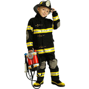 Charades Costumes Boys Deluxe Firefighter Costume Size 6-8