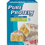 Pure Protein 50g 6 Cake Bar Multipak