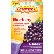 Emergen-C Vitamin C Elderberry Powder 18 ct.