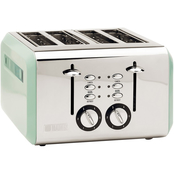 Haden Cotswold 4 Slice Stainless Steel Toaster